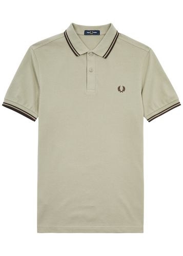 Logo-embroidered Piqué Cotton Polo Shirt - - M - Fred perry - Modalova