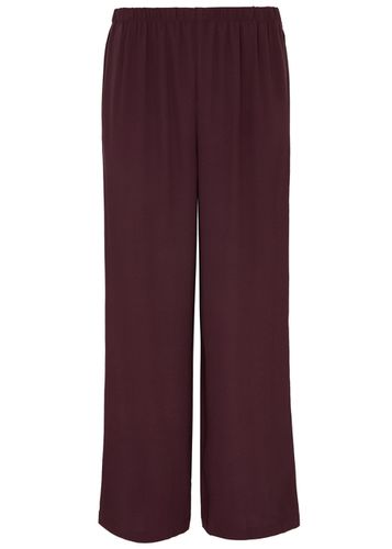 Straight-leg Silk-georgette Trousers - - S (UK 10-12 / M) - EILEEN FISHER - Modalova