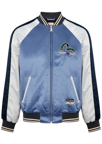 Souvenir Satin Varsity Jacket - - M - Evisu - Modalova