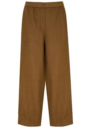 Wide-leg Linen Trousers - - L (UK 18-20 / XL) - EILEEN FISHER - Modalova