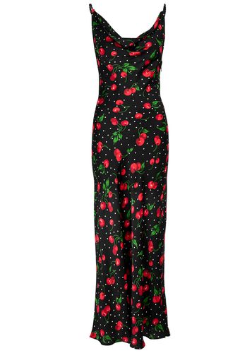 Galli Printed Satin Maxi Dress - - L (UK14 / L) - Leslie Amon - Modalova