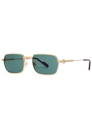 Rectangle-frame Sunglasses - CARTIER - Modalova