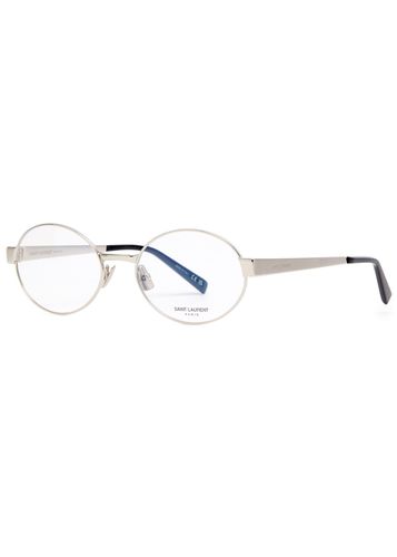 Round-frame Optical Glasses - Saint Laurent - Modalova