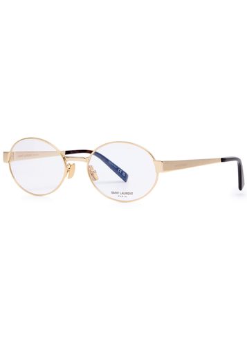 Round-frame Optical Glasses - Saint Laurent - Modalova