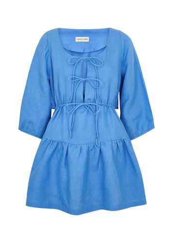 Lili Linen Mini Dress - - S (UK8-10 / S) - Casa Raki - Modalova