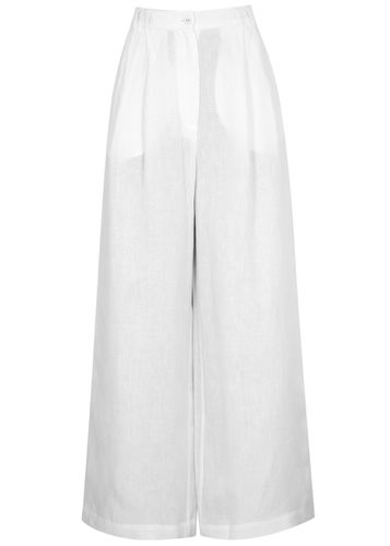 Alma Wide-leg Linen Trousers - - L (UK14 / L) - Casa Raki - Modalova