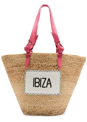 DE Siena Ibiza Straw Tote - Pink - DE SIENA - Modalova