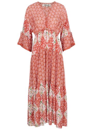 Boris Patchwork Cotton-blend Midi Dress - - L (UK14 / L) - Diane von Furstenberg - Modalova