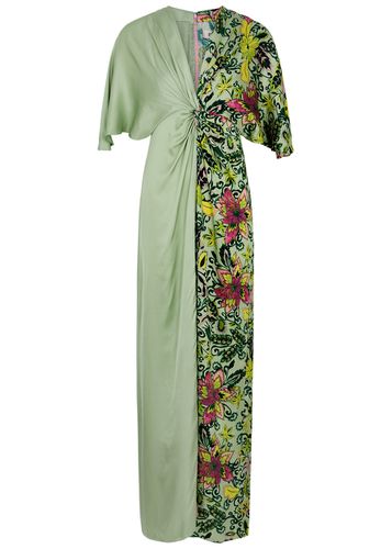Hattie Panelled Satin Maxi Dress - - 10 (UK14 / L) - Diane von Furstenberg - Modalova