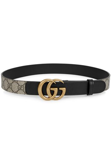 GG Supreme Monogrammed Belt - Gucci - Modalova