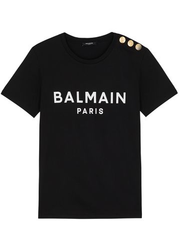 Logo-print Cotton T-shirt - - S - Balmain - Modalova