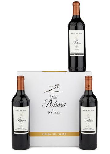 Vina Pedrosa Finca La Navilla Ribera del Duero Reserva 2017 Trio Gift Box 3 x 750ml Red Wine - Viña Pedrosa - Modalova