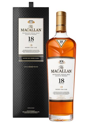 The 18 Year Old Sherry Oak Scotch Whisky 2022, Whisky, Lace - Macallan - Modalova