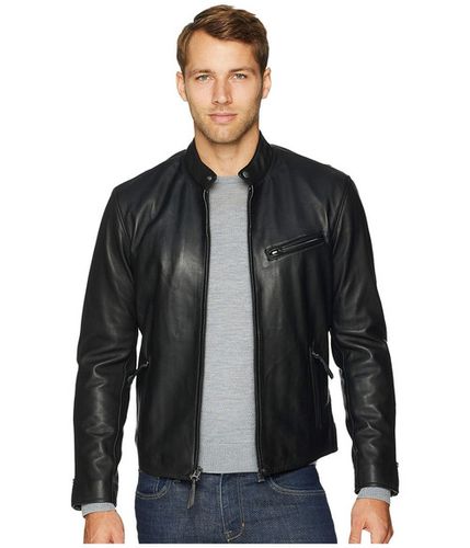 Men's Fashion Genuine Leather Jacket FSH105 - Feather skin - Modalova