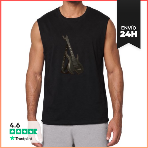 Camiseta Sin Mangas GUITARRA DARK LaTostadora - latostadora.com - Modalova
