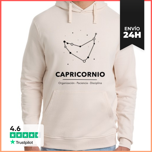 Sudadera Unisex Con Capucha Capricornio LaTostadora - latostadora.com - Modalova