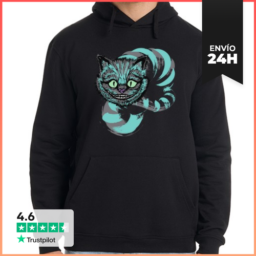 Sudadera Unisex Con Capucha Grinning Like A Cheshire Cat - latostadora.com - Modalova