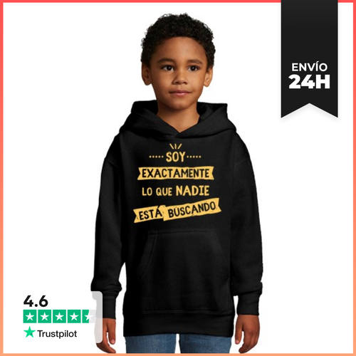 Sudadera Para Niños Con Capucha Soy Exactamente... LaTostadora - latostadora.com - Modalova