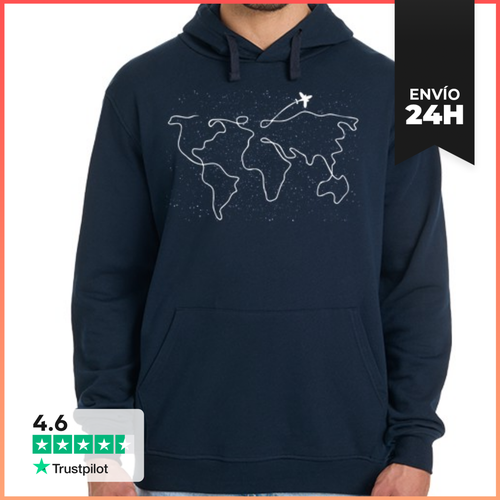 Sudadera Unisex Con Capucha Viajar LaTostadora - latostadora.com - Modalova