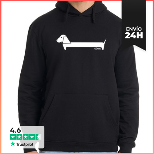 Sudadera Unisex Con Capucha PERRO BLANCO LaTostadora - latostadora.com - Modalova