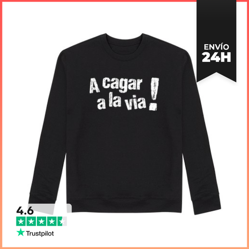 Sudadera Unisex A CAGAR A LA VIA LaTostadora - latostadora.com - Modalova
