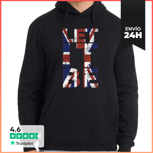 Sudadera Unisex Con Capucha Let It Be LaTostadora - latostadora.com - Modalova