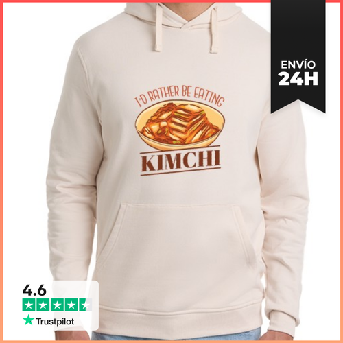 Sudadera Unisex Con Capucha Prefiero Comer Kimchi LaTostadora - latostadora.com - Modalova