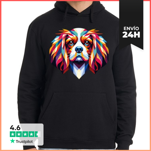 Sudadera Unisex Con Capucha Cavalier King Charles Spaniel - latostadora.com - Modalova