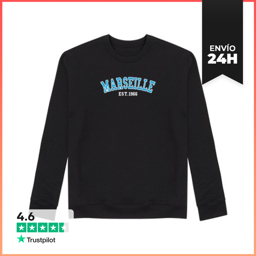 Sudadera Unisex Marsella Est 1966 LaTostadora - latostadora.com - Modalova
