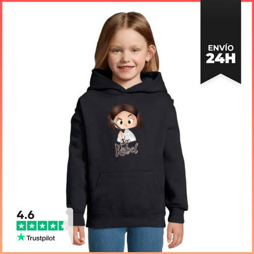 Sudadera Para Niños Con Capucha Soc Rebel LaTostadora - latostadora.com - Modalova