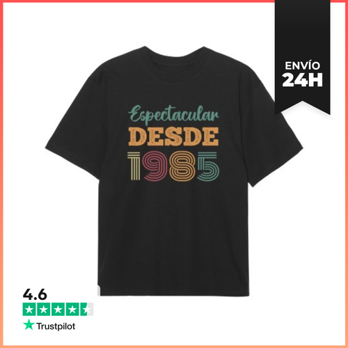 Camiseta Oversize ESPECTACULAR DESDE 1985 LaTostadora - latostadora.com - Modalova