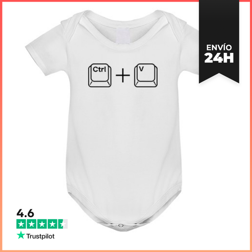 Body Bebé CTRL V - PEGAR - HIJOS LaTostadora - latostadora.com - Modalova