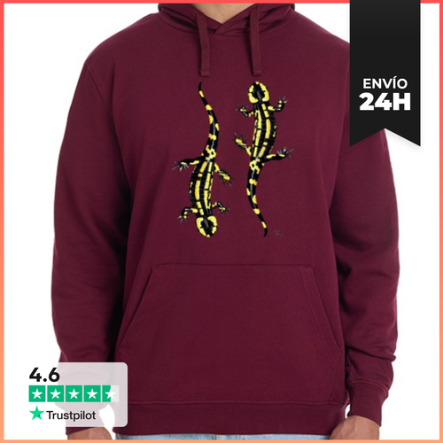 Sudadera Unisex Con Capucha Salamandras LaTostadora - latostadora.com - Modalova