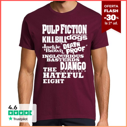 Camiseta Hombre Manga Corta Tarantino (white) laTostadora - latostadora.com - Modalova
