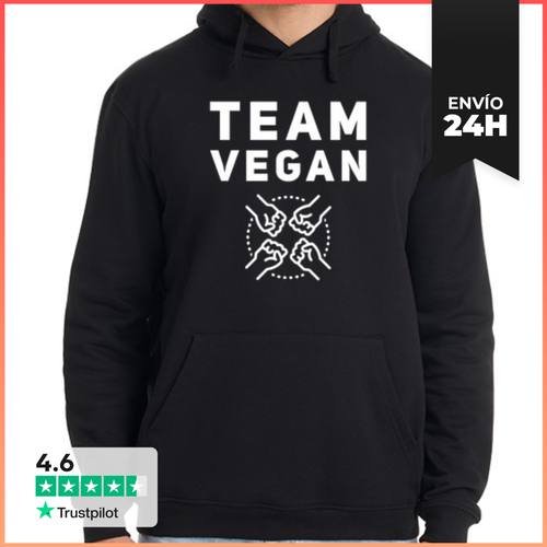 Sudadera Unisex Con Capucha Equipo Vegano LaTostadora - latostadora.com - Modalova