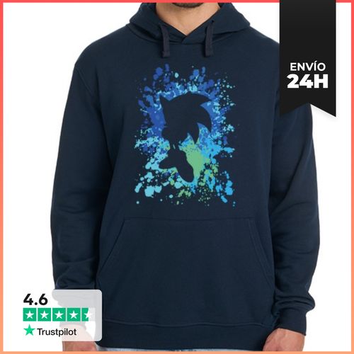 Sudadera Unisex Con Capucha Sonic LaTostadora - latostadora.com - Modalova