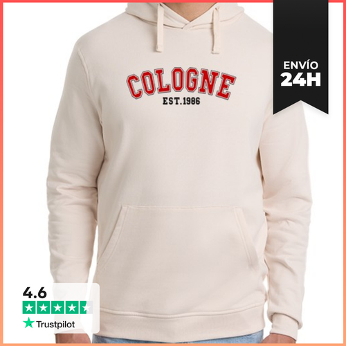 Sudadera Unisex Con Capucha Colonia Est 1986 LaTostadora - latostadora.com - Modalova
