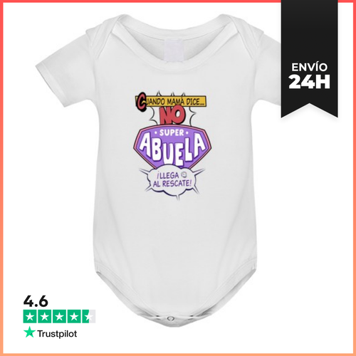 Body Bebé Super Abuela LaTostadora - latostadora.com - Modalova
