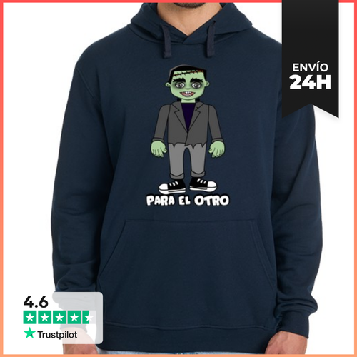 Sudadera Unisex Con Capucha EL UNO PARA EL OTRO X2 LaTostadora - latostadora.com - Modalova