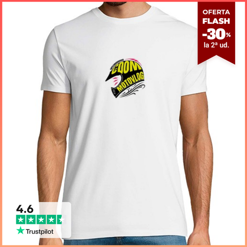 Camiseta Hombre Manga Corta CDOM Motovlog 2021 laTostadora - latostadora.com - Modalova