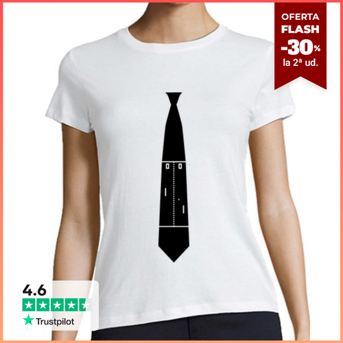Camiseta Mujer Manga Corta Corbata pong laTostadora - latostadora.com - Modalova