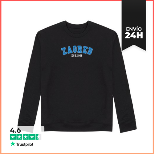 Sudadera Unisex Zagreb Est 1966 LaTostadora - latostadora.com - Modalova