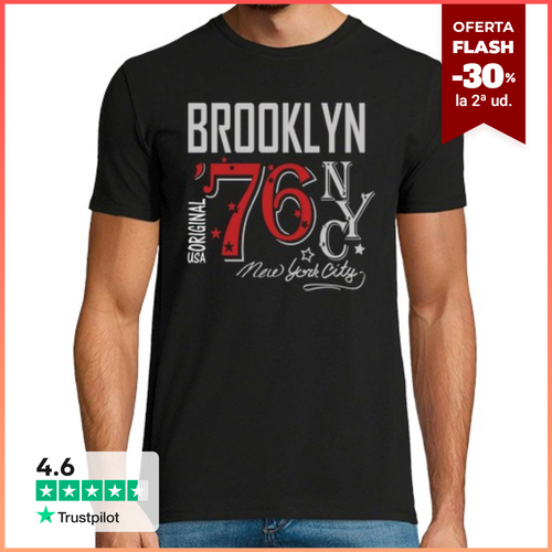 Camiseta Hombre Manga Corta brooklyn jersey nueva york regalo - latostadora.com - Modalova