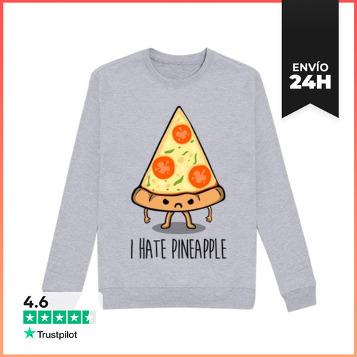 Sudadera Unisex I Hate Pineapple LaTostadora - latostadora.com - Modalova