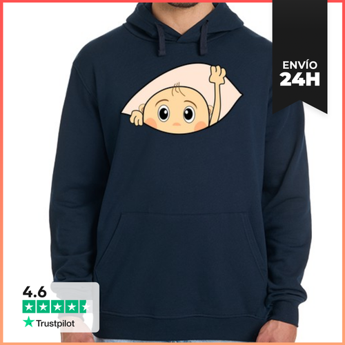 Sudadera Unisex Con Capucha EMBARAZO LaTostadora - latostadora.com - Modalova