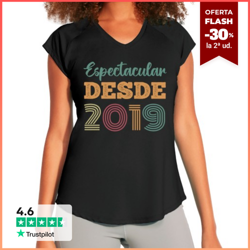 Camiseta Mujer Deportiva ESPECTACULAR DESDE 2019 laTostadora - latostadora.com - Modalova
