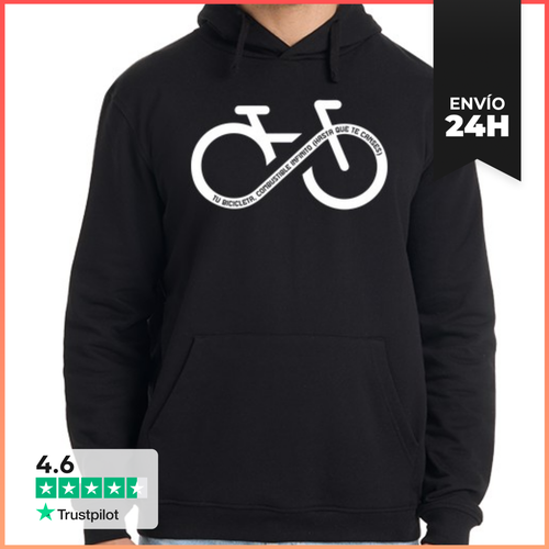 Sudadera Unisex Con Capucha Combustible Infinito LaTostadora - latostadora.com - Modalova