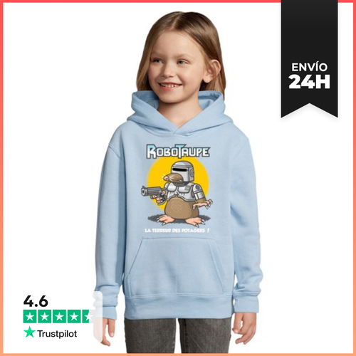 Sudadera Para Niños Con Capucha Robomole LaTostadora - latostadora.com - Modalova