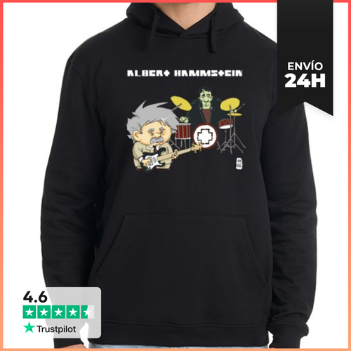 Sudadera Unisex Con Capucha Albert Hammstein LaTostadora - latostadora.com - Modalova