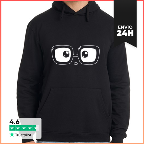 Sudadera Unisex Con Capucha Gafas Ópticas Optometría Óptico Ojo - latostadora.com - Modalova